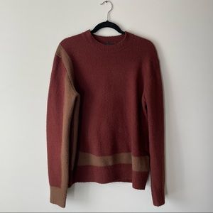 OAK + FORT Mens Crew neck Sweater